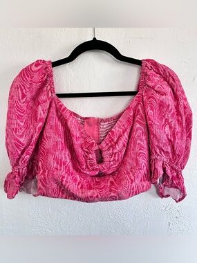 C/Meo Collective Crop Top in Pink
